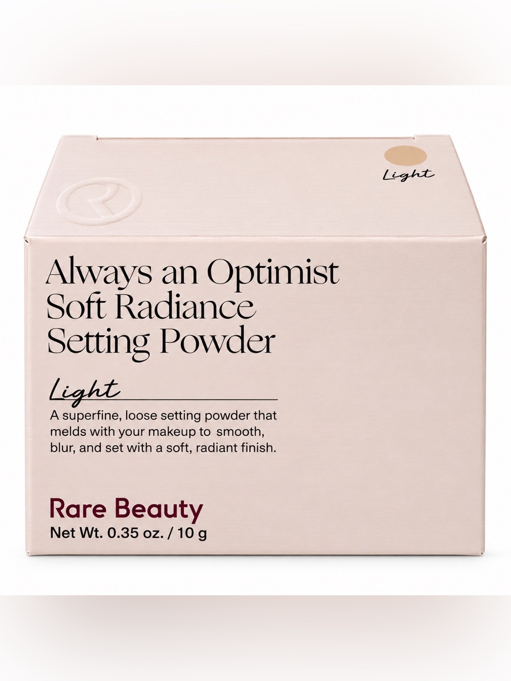 Rare Beauty Always an Optimist Setting Powder in shade: LIGHT - NEW